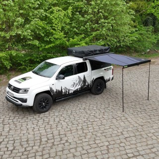 Markiza boczna Wild Camp Horizon w kasecie aluminiowej z LED - ujęcie 2
