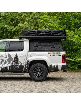 Markiza boczna Wild Camp Horizon w kasecie aluminiowej z LED