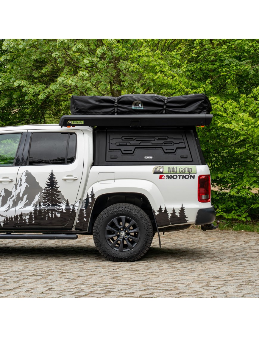 Markiza boczna Wild Camp Horizon w kasecie aluminiowej z LED