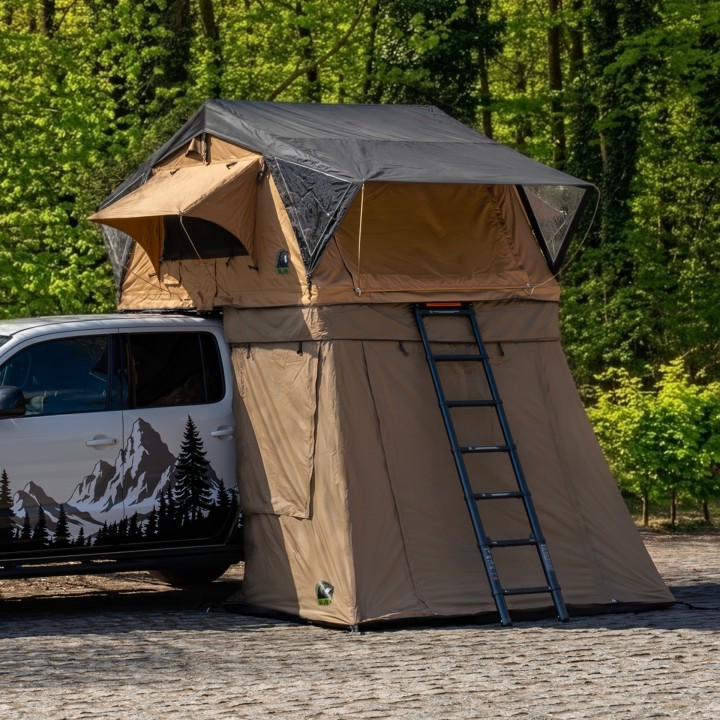Przedsionek namiotu dachowego Wild Camp Ohio 160 Military