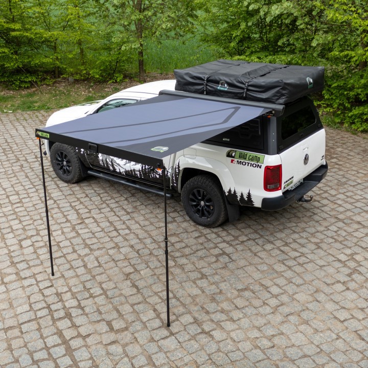 Markiza boczna Wild Camp Horizon w kasecie aluminiowej z LED - ujęcie 8