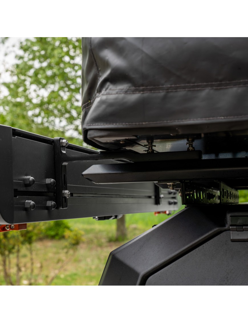 Markiza boczna Wild Camp Horizon w kasecie aluminiowej z LED