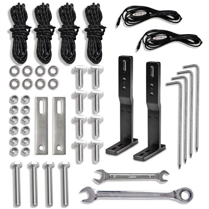 Markiza boczna Wild Camp Horizon w kasecie aluminiowej z LED - ujęcie 14