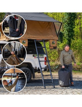 Przedsionek namiotu dachowego Wild Camp Ohio 140 Military