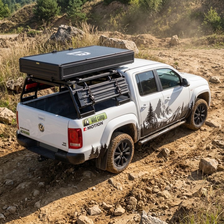 Bed Rack Wild Camp regulowany – stelaż na pakę pickupa - ujęcie 6