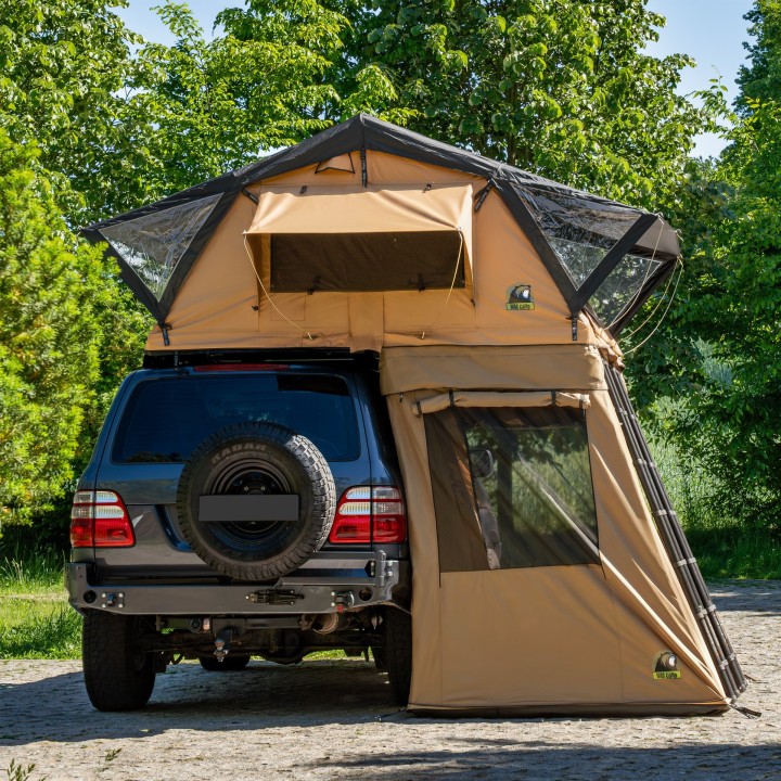 Przedsionek namiotu dachowego Wild Camp Ohio 220 Military