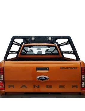 Bed Rack Wild Camp 130 cm z lampami LED – stelaż na pakę pickupa - ujęcie 3