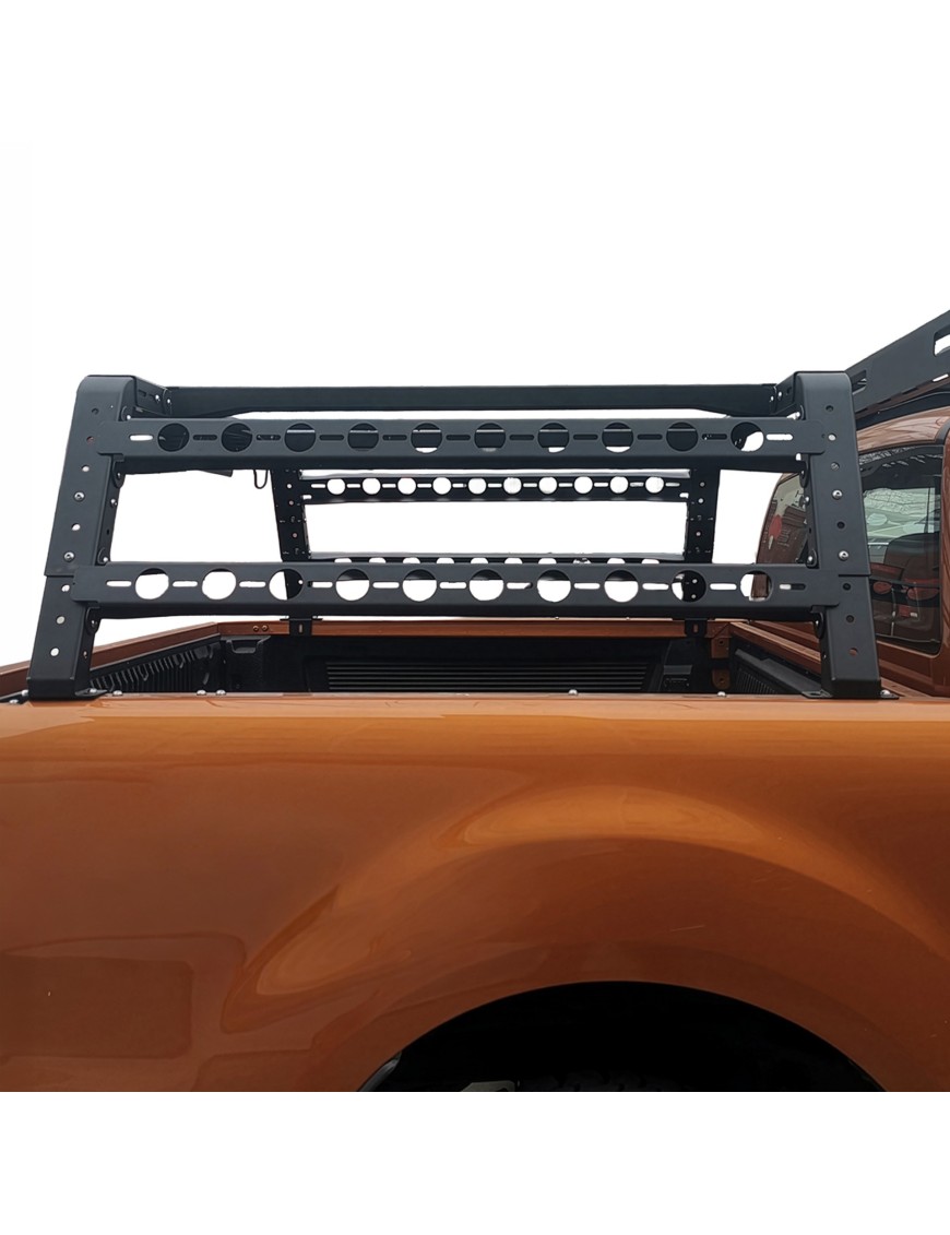 Bed Rack Wild Camp 130 cm z lampami LED – stelaż na pakę pickupa - ujęcie 4