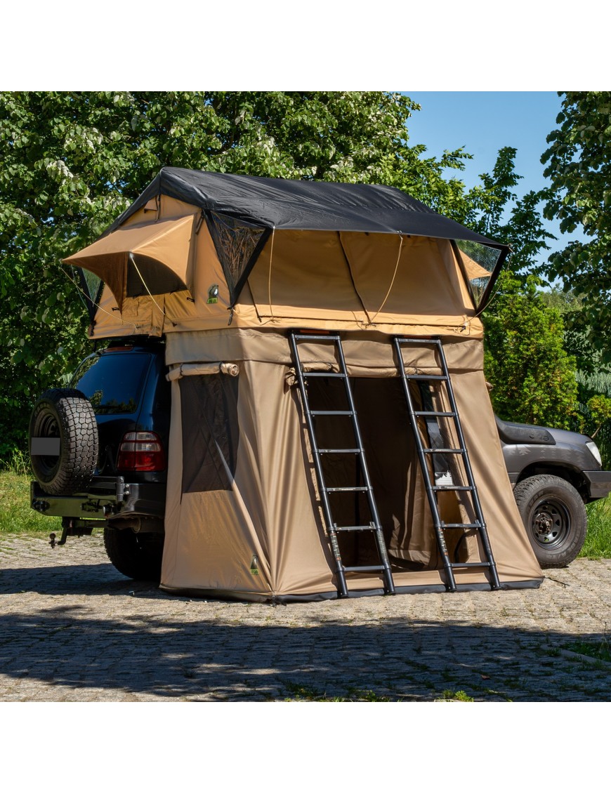 Przedsionek namiotu dachowego Wild Camp Ohio 220 Military