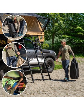 Przedsionek namiotu dachowego Wild Camp Ohio 220 Military