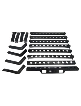 Bed Rack Wild Camp 130 cm z lampami LED – stelaż na pakę pickupa - ujęcie 7