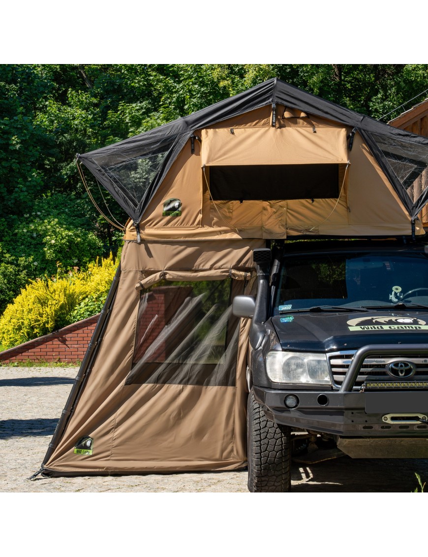 Przedsionek namiotu dachowego Wild Camp Ohio 220 Military