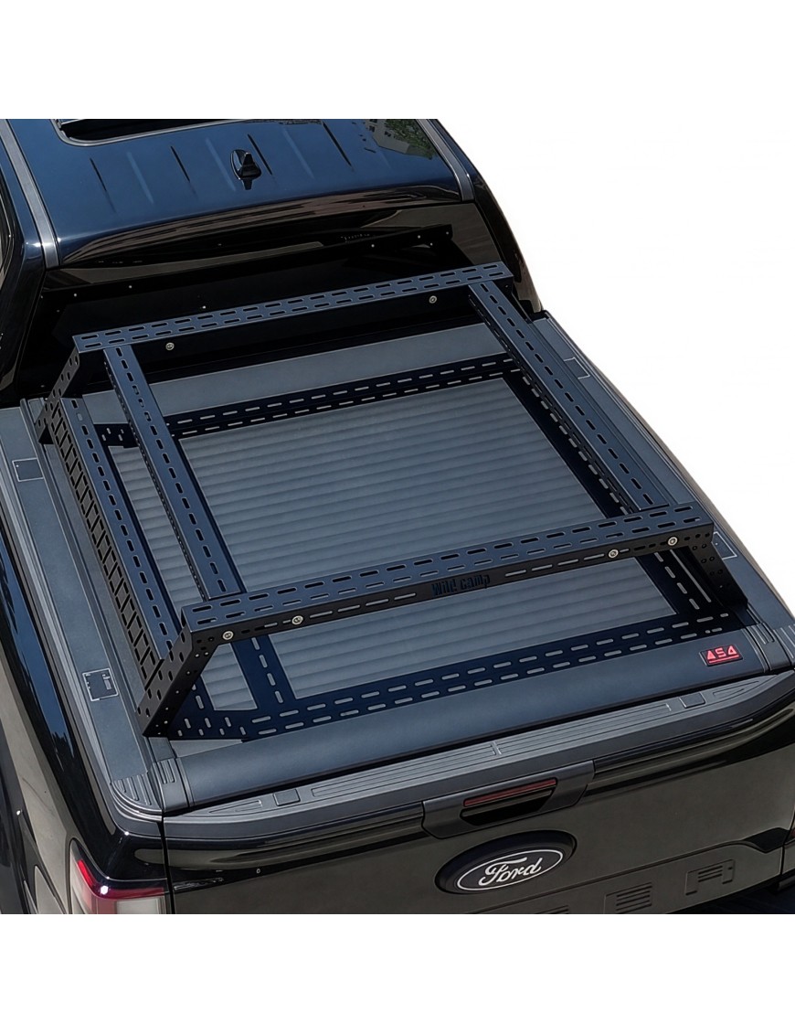 Bed rack Wild Camp 120 cm – niski stelaż na pakę pickupa 253 mm - ujęcie 3