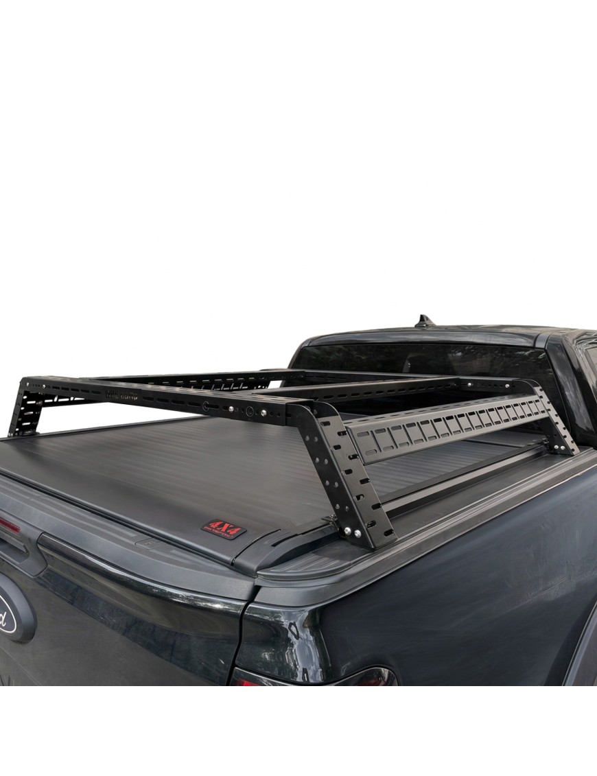 Bed rack Wild Camp 120 cm – niski stelaż na pakę pickupa 253 mm - ujęcie 4