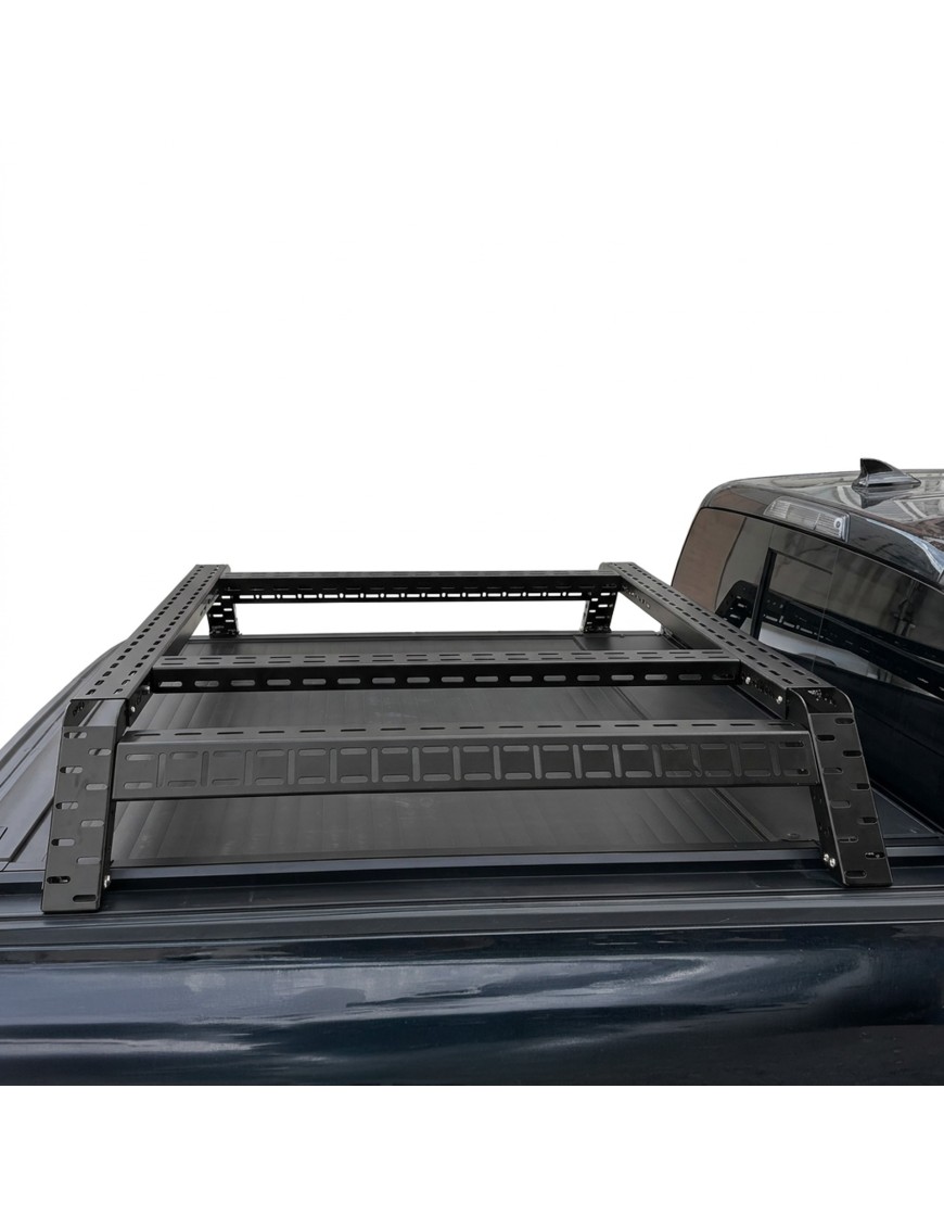Bed rack Wild Camp 120 cm – niski stelaż na pakę pickupa 253 mm - ujęcie 5