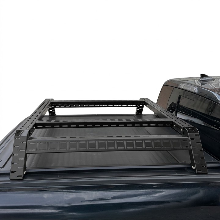 Bed rack Wild Camp 120 cm – niski stelaż na pakę pickupa 253 mm - ujęcie 5