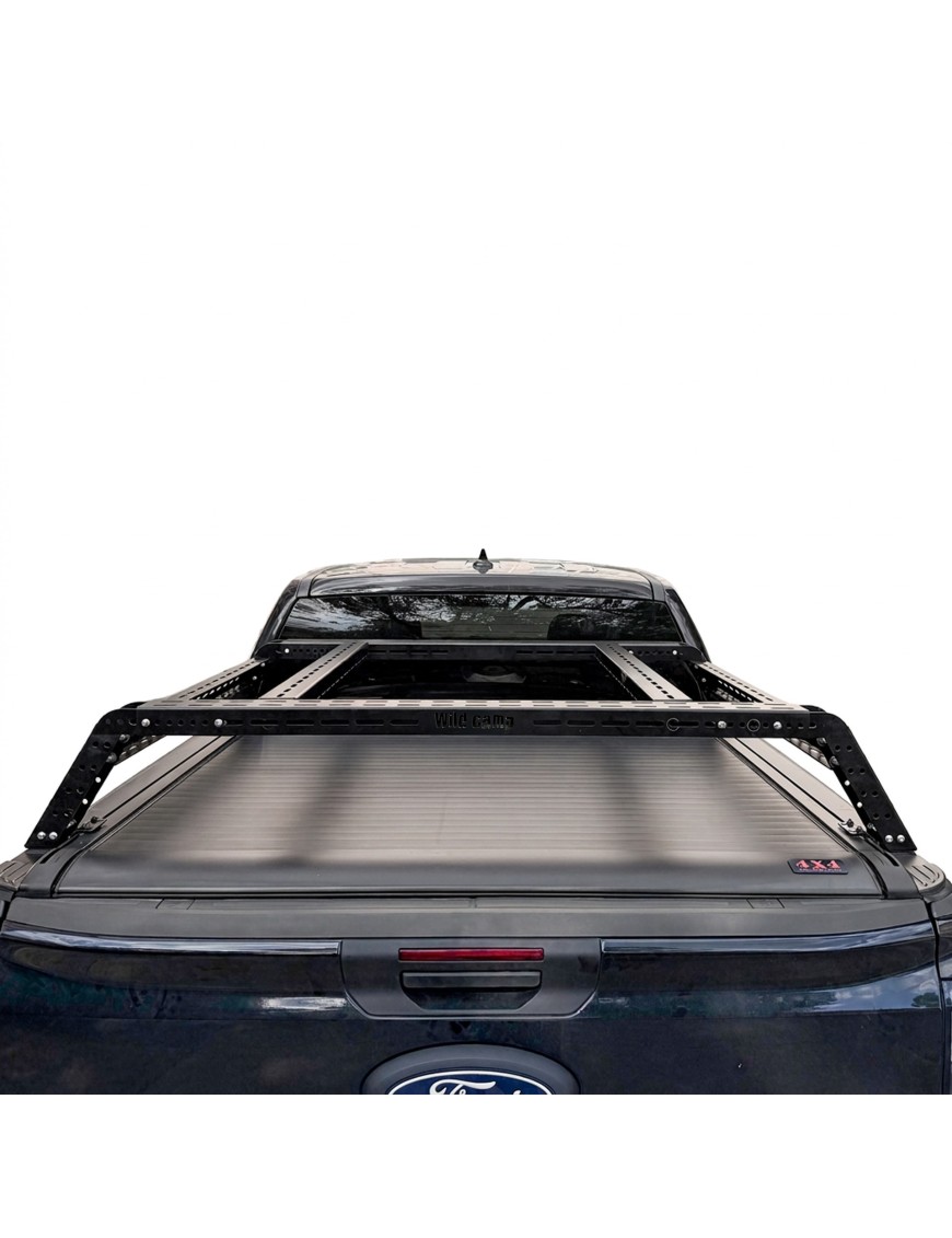 Bed rack Wild Camp 120 cm – niski stelaż na pakę pickupa 253 mm - ujęcie 7