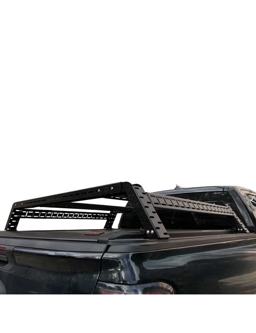 Bed rack Wild Camp 120 cm – niski stelaż na pakę pickupa 253 mm - ujęcie 8