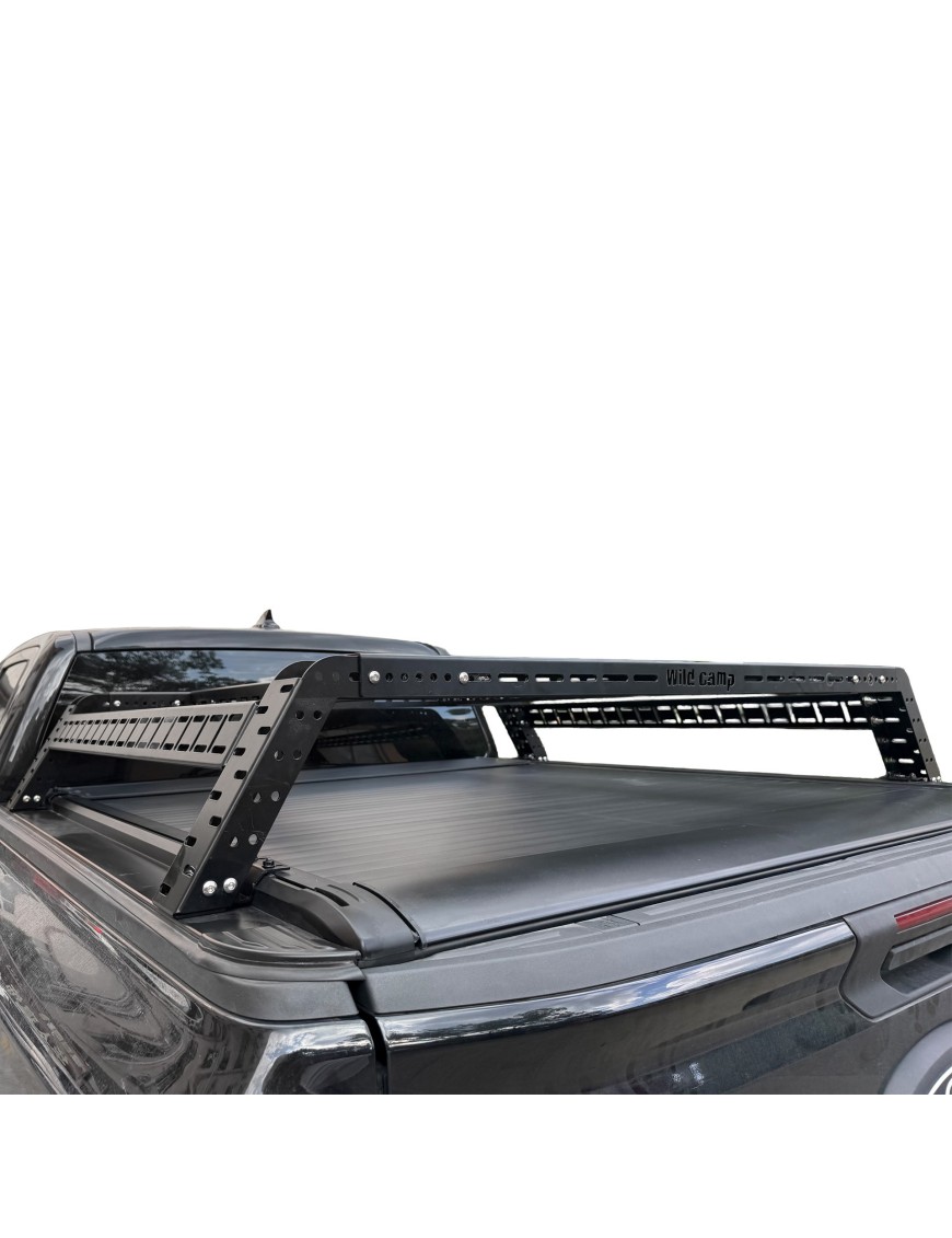 Bed rack Wild Camp 120 cm – niski stelaż na pakę pickupa 253 mm - ujęcie 10