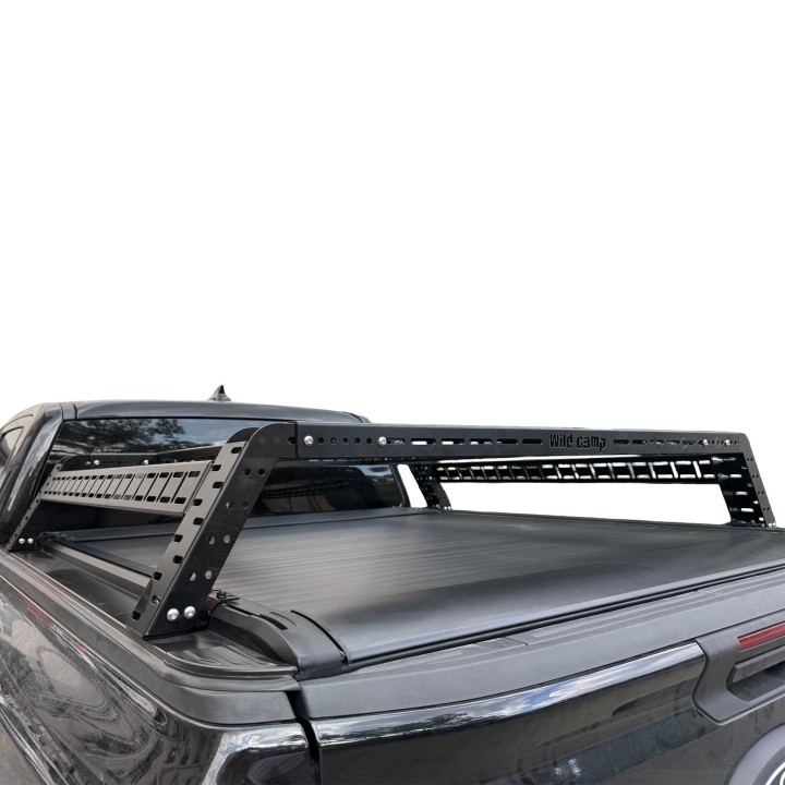 Bed rack Wild Camp 120 cm – niski stelaż na pakę pickupa 253 mm - ujęcie 10