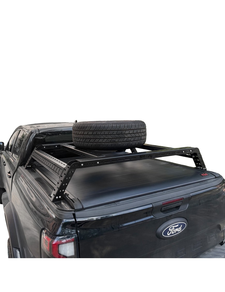 Bed rack Wild Camp 120 cm – niski stelaż na pakę pickupa 253 mm - ujęcie 11