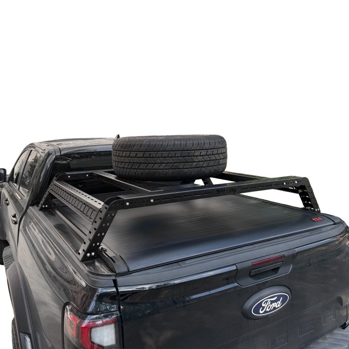 Bed rack Wild Camp 120 cm – niski stelaż na pakę pickupa 253 mm - ujęcie 11