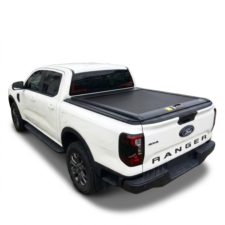 Roleta aluminiowa na pakę Wild Camp Ford Ranger 2023-2026 z zamkiem - ujęcie 3