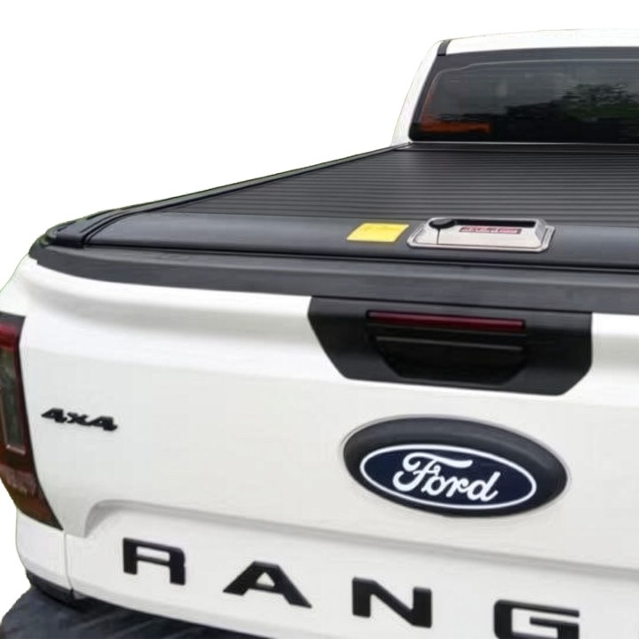 Roleta aluminiowa na pakę Wild Camp Ford Ranger 2023-2026 z zamkiem - ujęcie 4