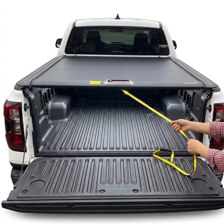 Roleta aluminiowa na pakę Wild Camp Ford Ranger 2023-2026 z zamkiem - ujęcie 8