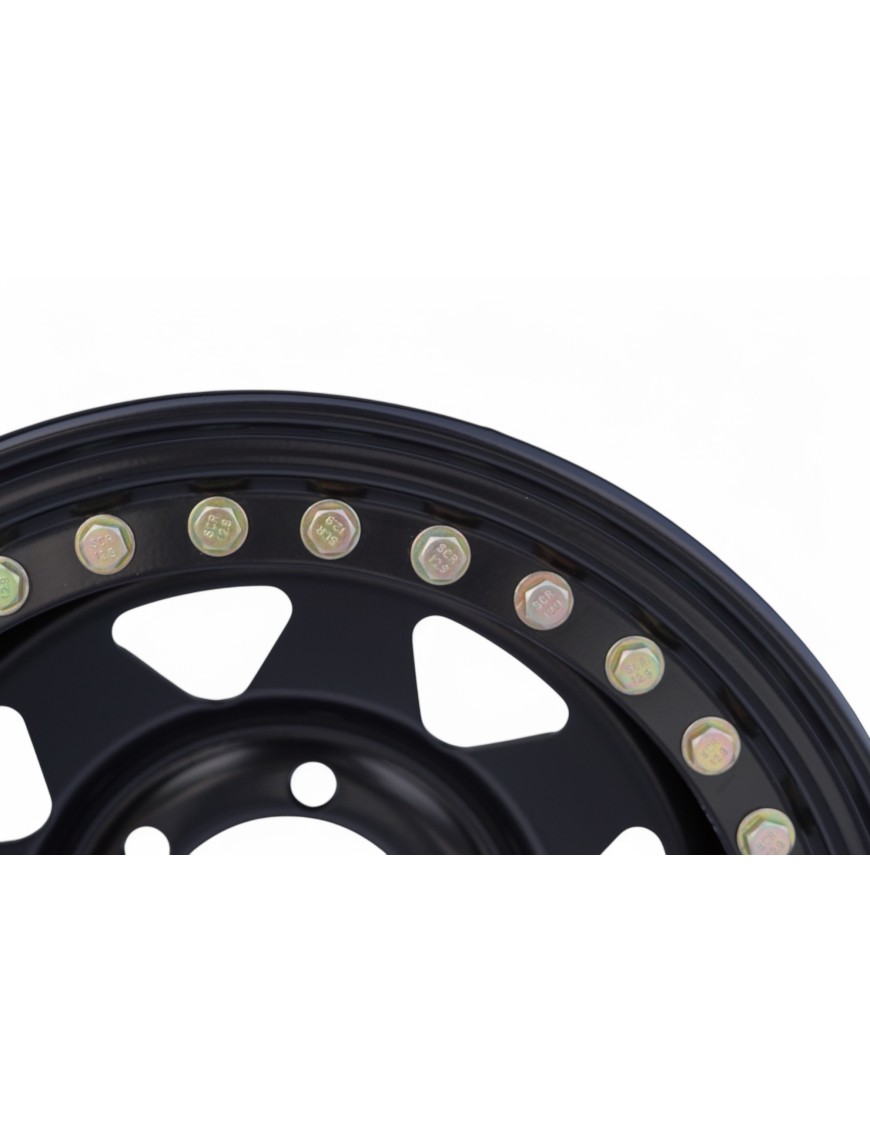 Felga stalowa Beadlock 16x8 6x139,7 ET-25 CB 110