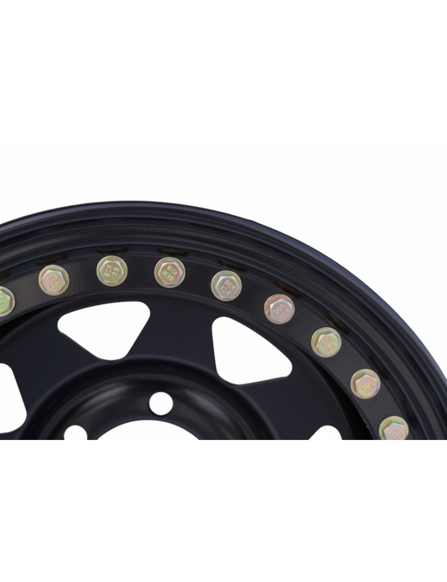 Felga stalowa Beadlock 15x8 6x139,7 ET-25 CB 110