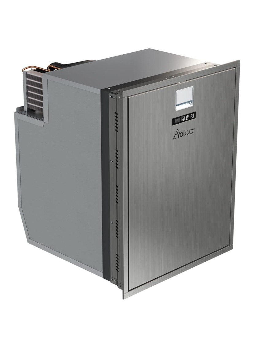 Lodówka kompresorowa do zabudowy Yolco QL90 Silver 85 l 12/24V