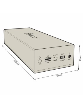 Bateria zewnętrzna Yolco CSX5 do lodówek przenośnych, 187,2 Wh