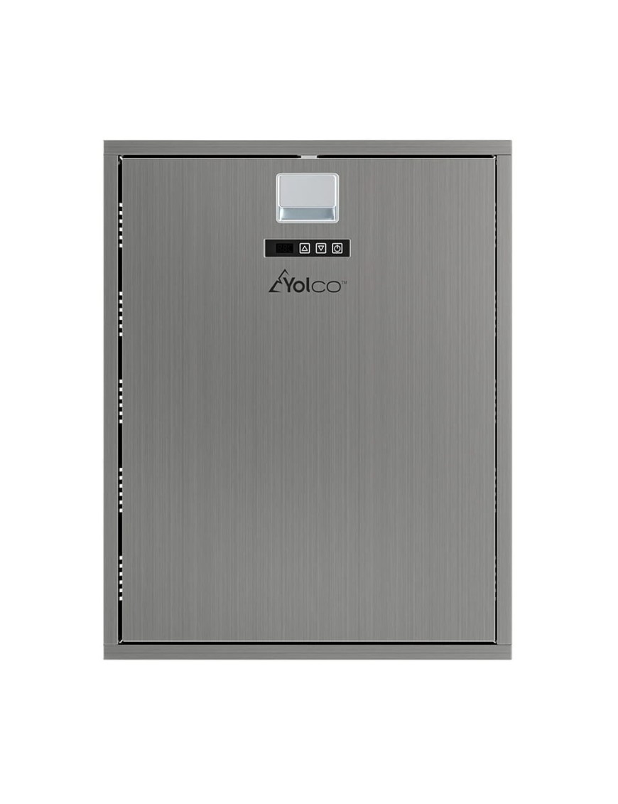 Lodówka kompresorowa do zabudowy Yolco QL90 Silver 85 l 12/24V