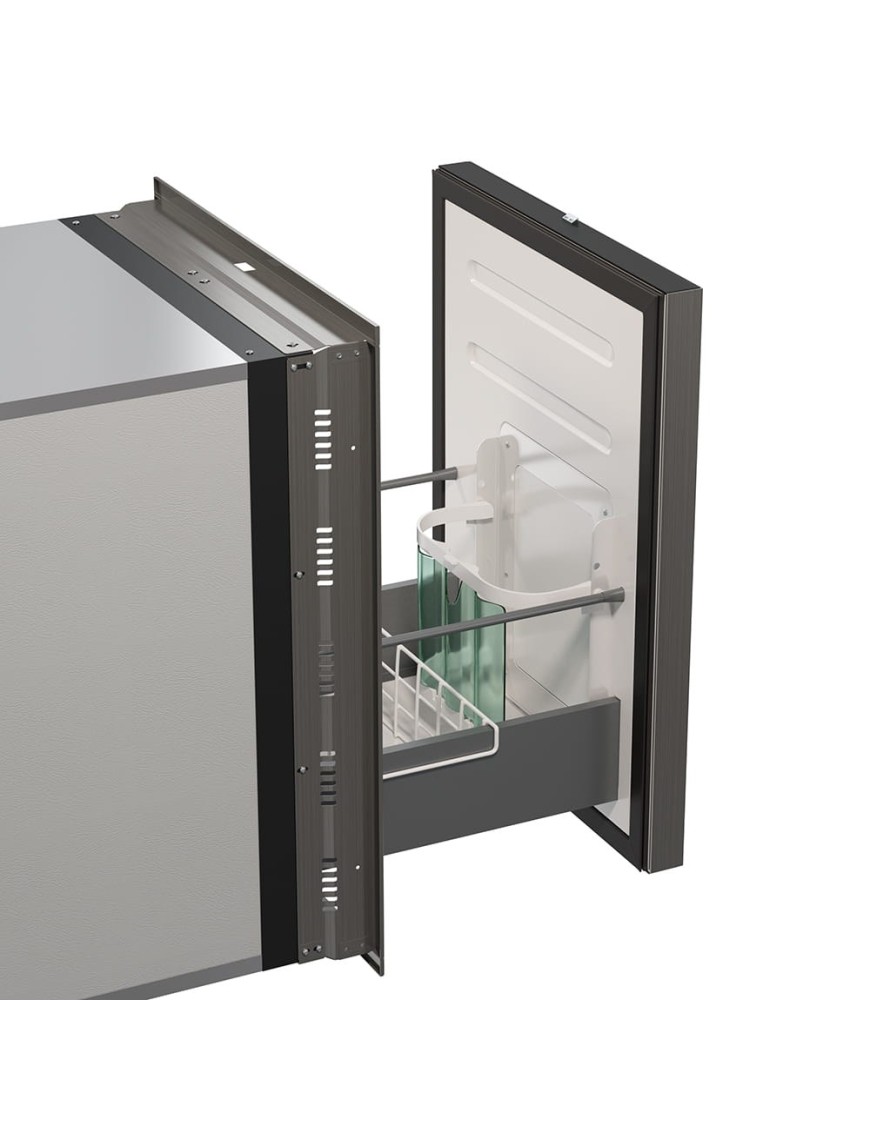Lodówka kompresorowa do zabudowy Yolco QL90 Silver 85 l 12/24V