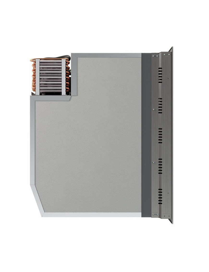 Lodówka kompresorowa do zabudowy Yolco QL90 Silver 85 l 12/24V