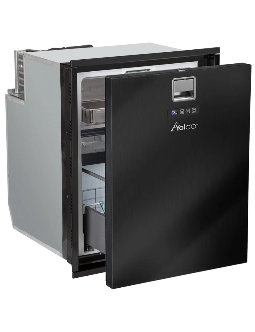 Lodówka kompresorowa do zabudowy Yolco QL90 Black 85 l 12/24V