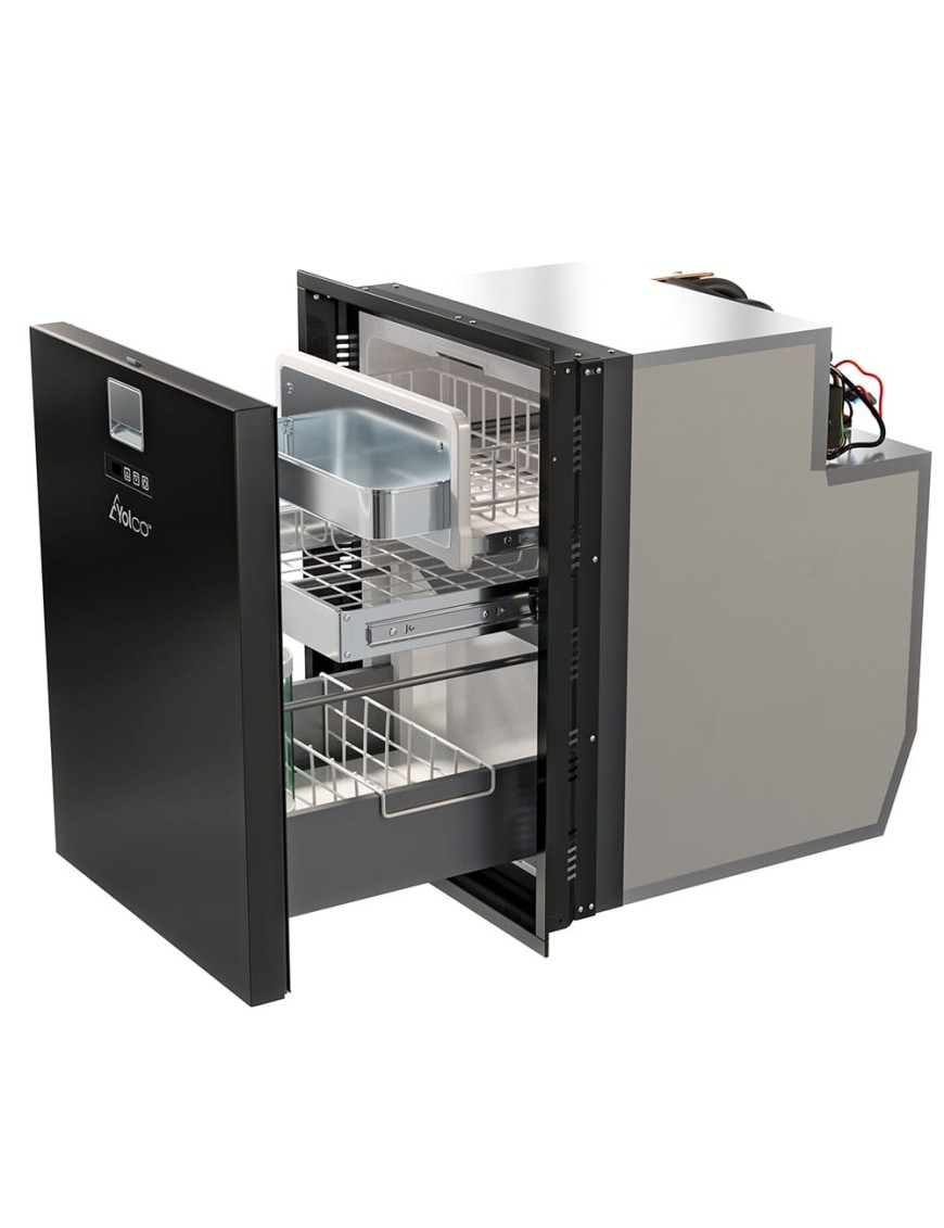 Lodówka kompresorowa do zabudowy Yolco QL90 Black 85 l 12/24V