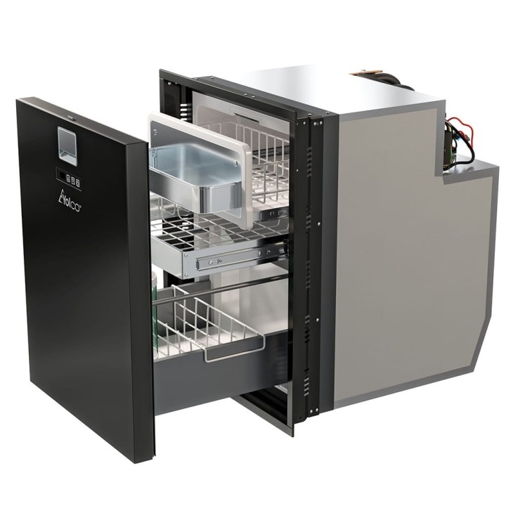 Lodówka kompresorowa do zabudowy Yolco QL90 Black 85 l 12/24V - ujęcie 5