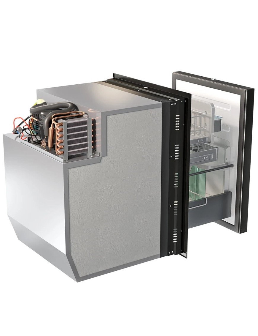 Lodówka kompresorowa do zabudowy Yolco QL90 Black 85 l 12/24V