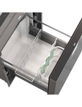 Lodówka kompresorowa do zabudowy Yolco QL90 Silver 85 l 12/24V