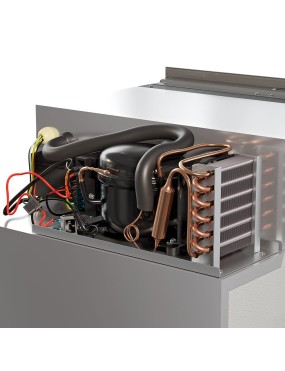 Lodówka kompresorowa do zabudowy Yolco QL90 Silver 85 l 12/24V