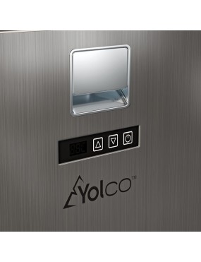 Lodówka kompresorowa do zabudowy Yolco QL90 Silver 85 l 12/24V