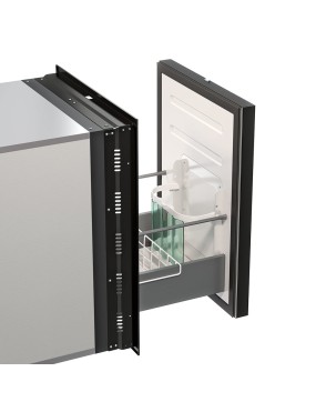 Lodówka kompresorowa do zabudowy Yolco QL90 Black 85 l 12/24V