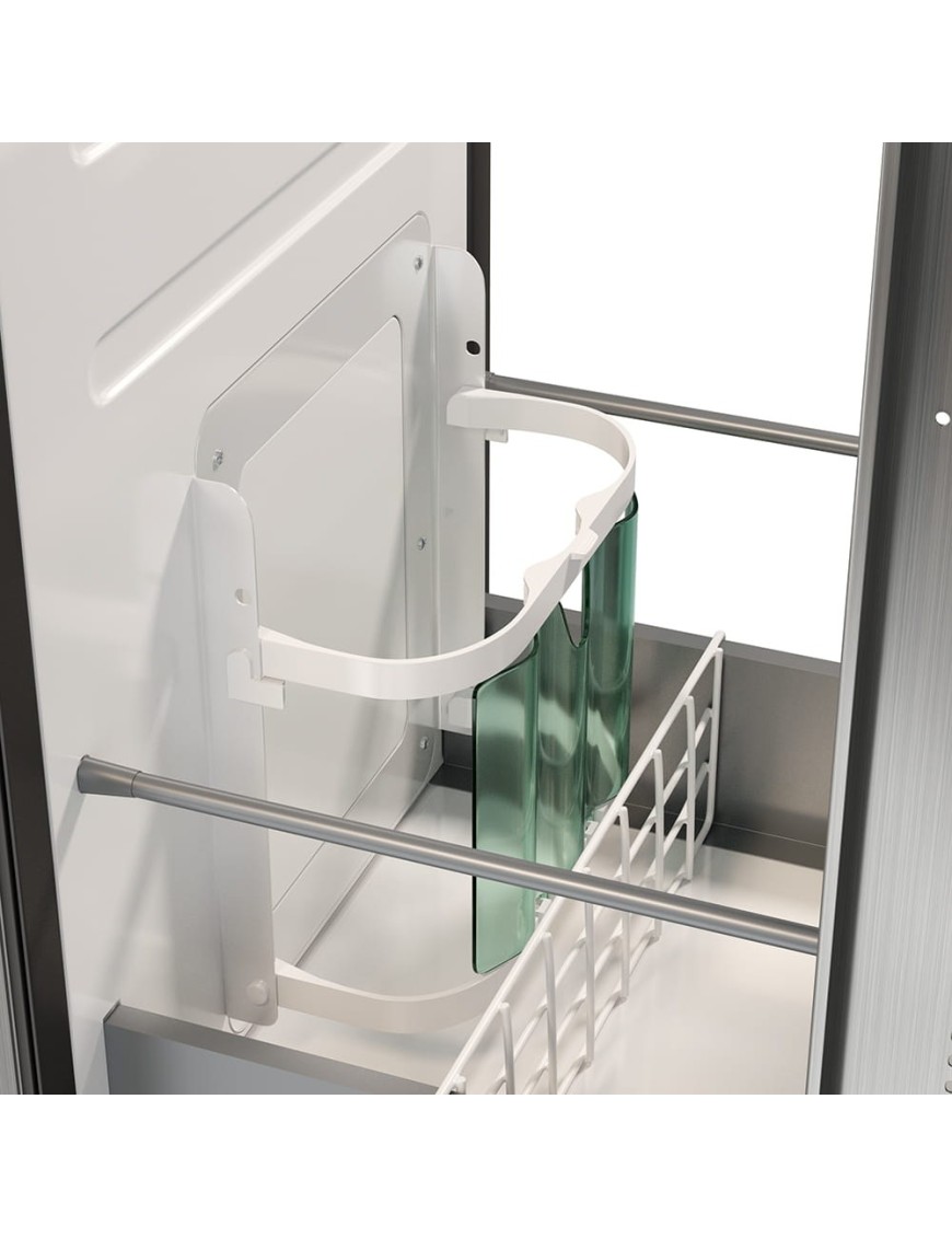 Lodówka kompresorowa do zabudowy Yolco QL90 Silver 85 l 12/24V