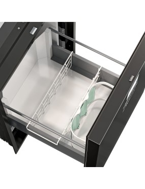 Lodówka kompresorowa do zabudowy Yolco QL90 Black 85 l 12/24V