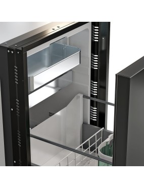 Lodówka kompresorowa do zabudowy Yolco QL90 Black 85 l 12/24V