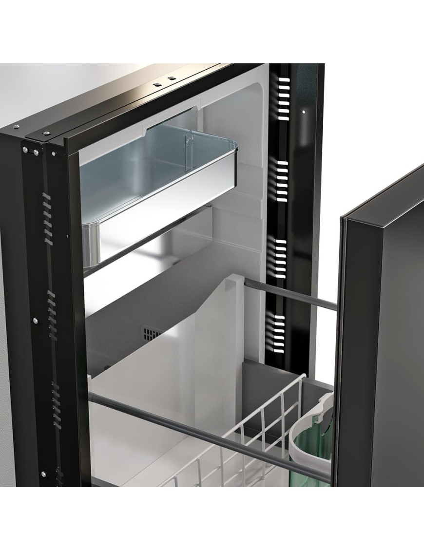 Lodówka kompresorowa do zabudowy Yolco QL90 Black 85 l 12/24V