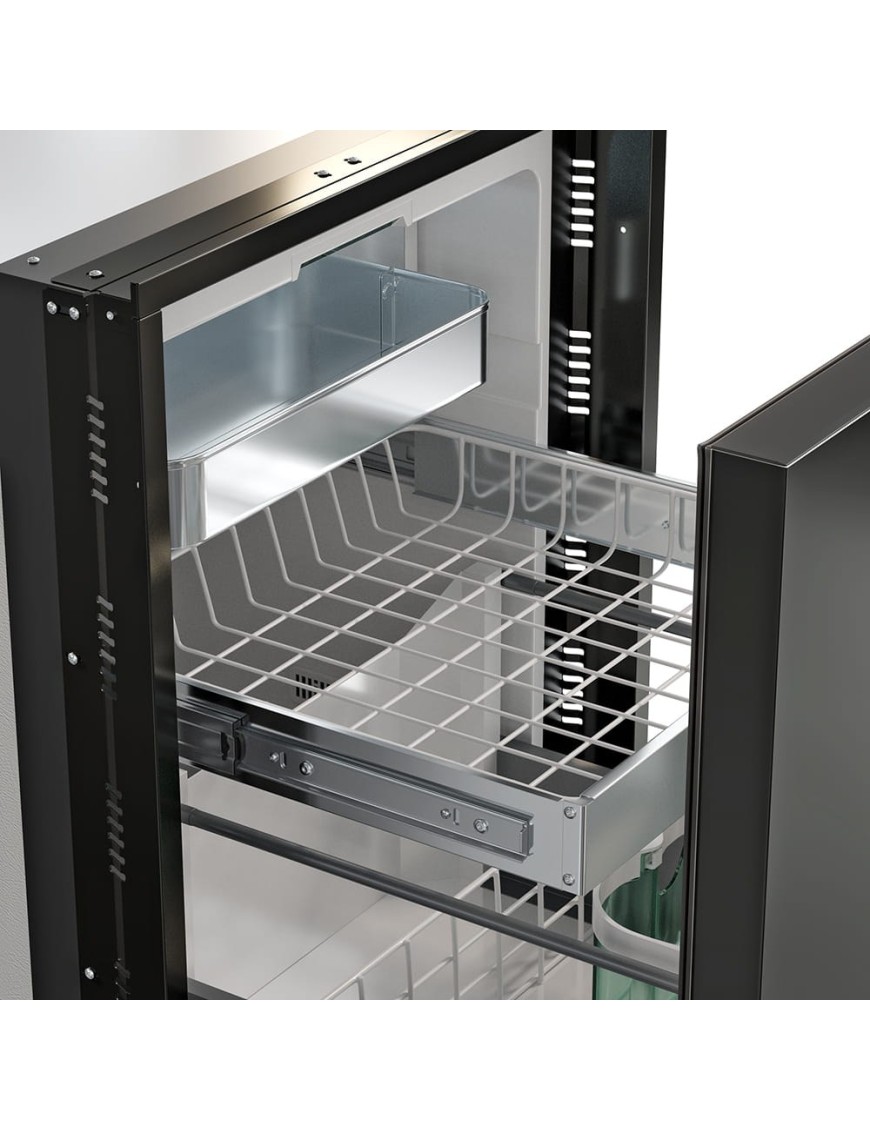 Lodówka kompresorowa do zabudowy Yolco QL90 Black 85 l 12/24V