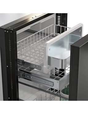 Lodówka kompresorowa do zabudowy Yolco QL90 Black 85 l 12/24V